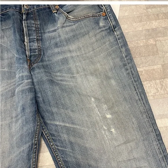 NWT RE/DONE LEVIS jeans 32 light wash - Picture 2 of 6